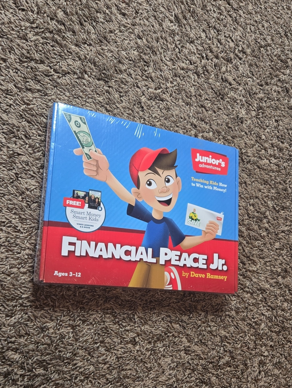 Junior's Adventures Financial Peace Junior Jr Dave Ramsey Smart Money Sealed